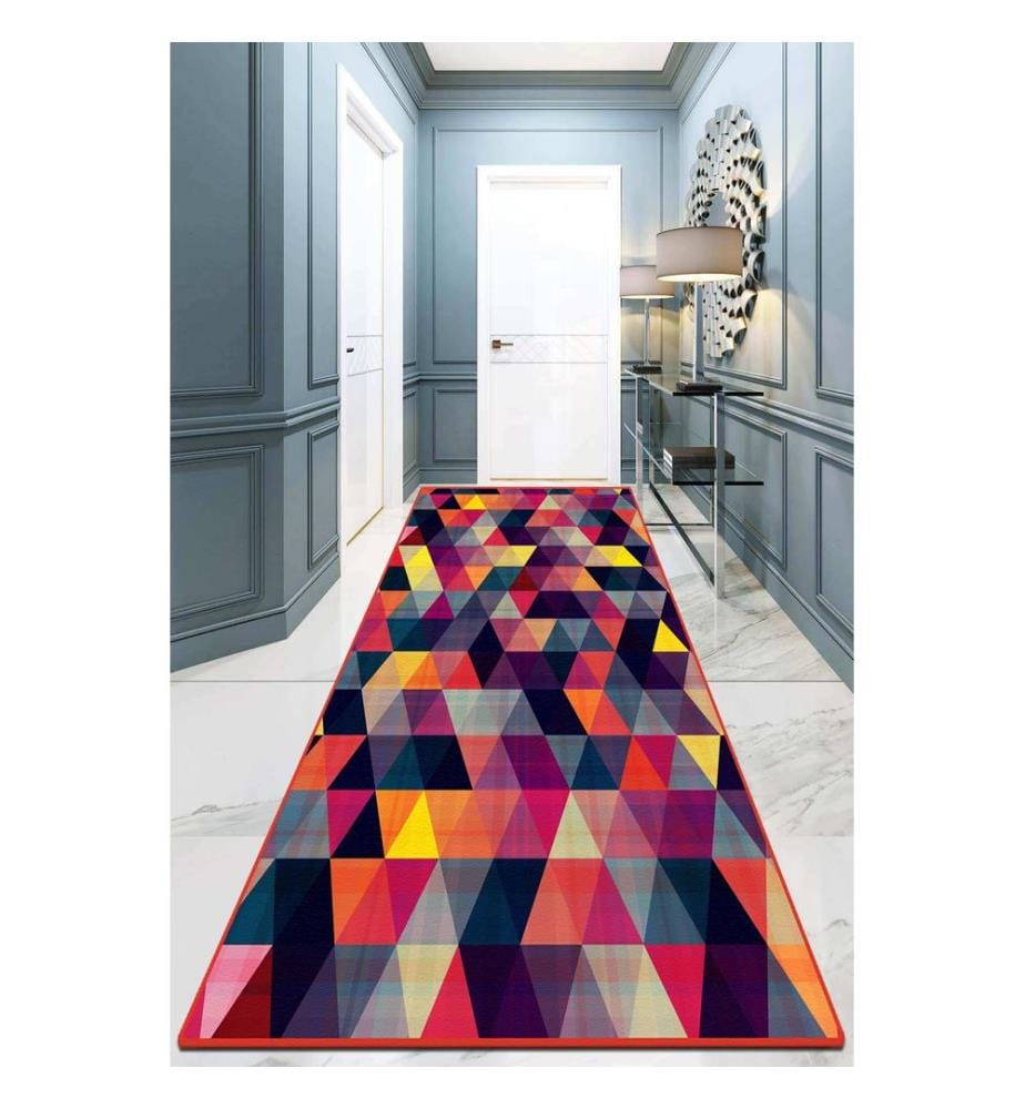 Tapis de hall, 180 x 280, multicolore, 100 % POLYESTER