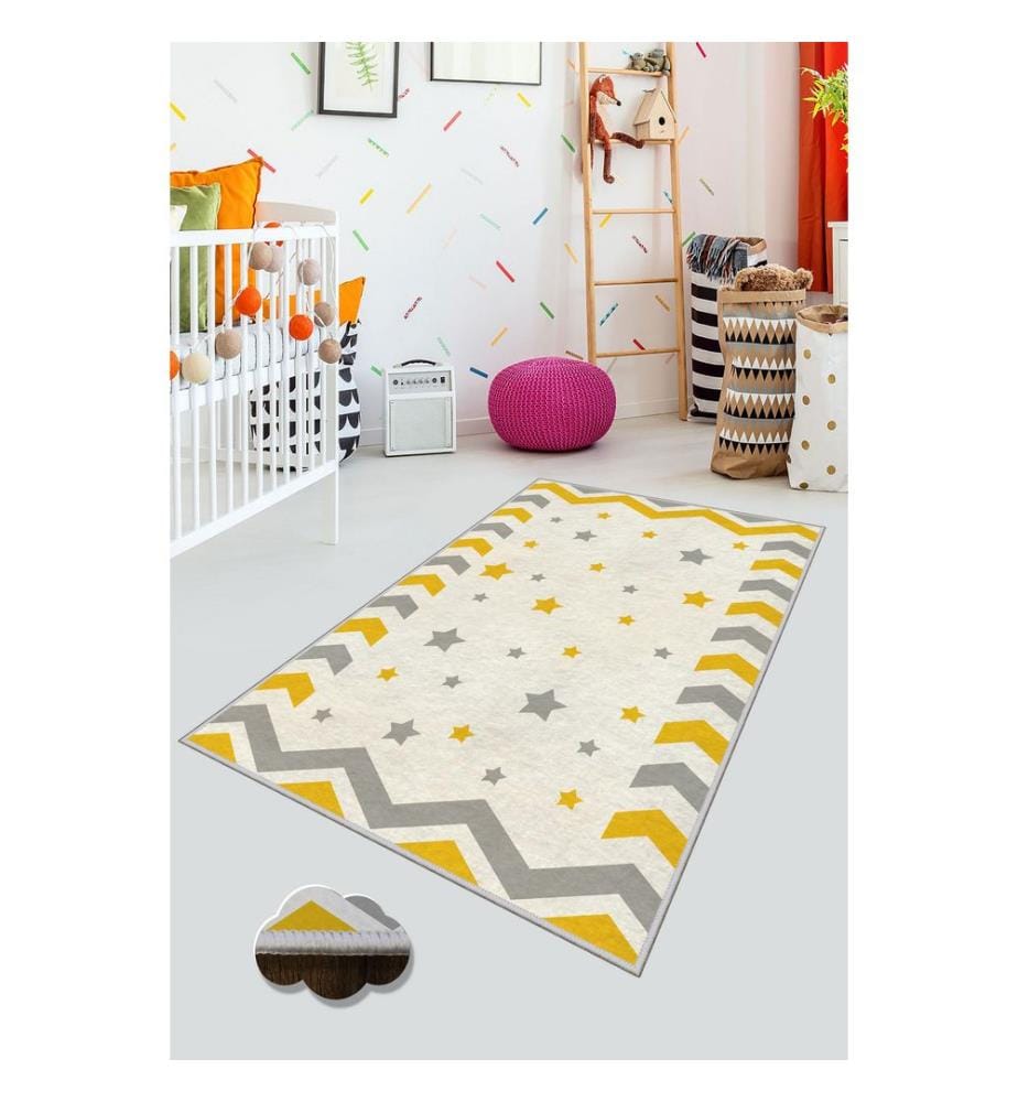 Tapis de couloir, 100 x 200, multicolore, 100 % POLYESTER