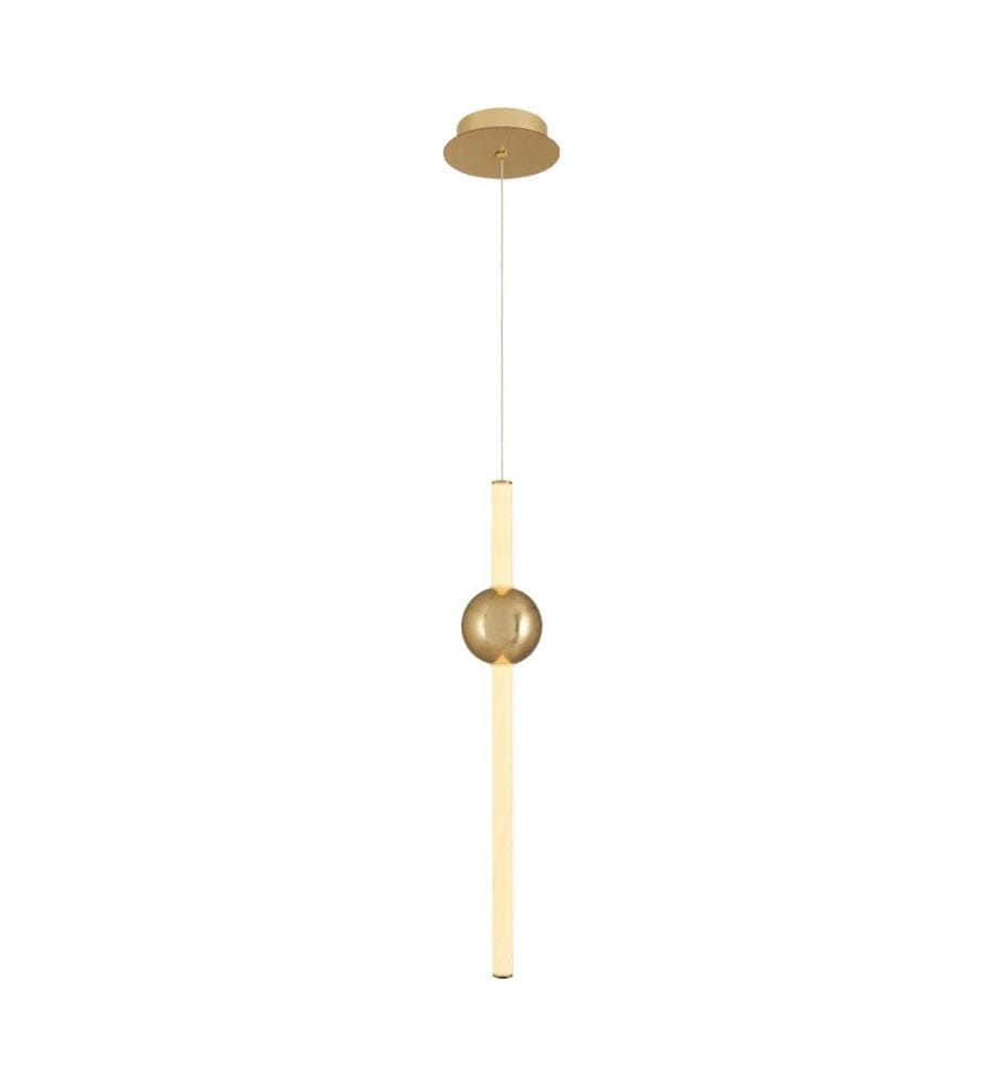 Lustre, antique, CORPS EN MÉTAL, capuchon en acrylique