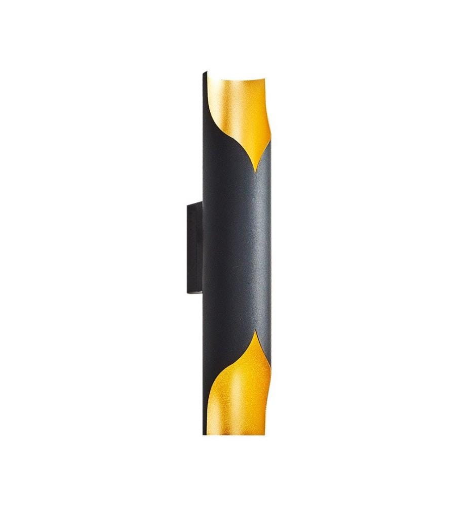 Wall Lamp, Black, Metal Body
