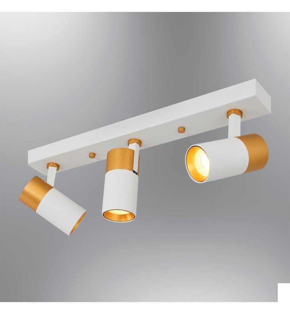 Éclairage décoratif à LED, blanc, boîtier métallique