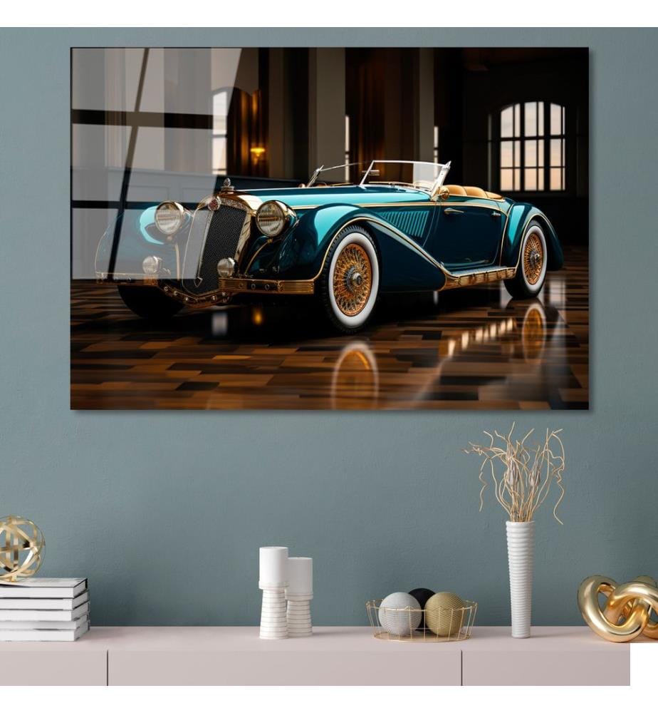Peinture décorative sur verre trempé, multicolore, 100 % VERRE TREMPÉ