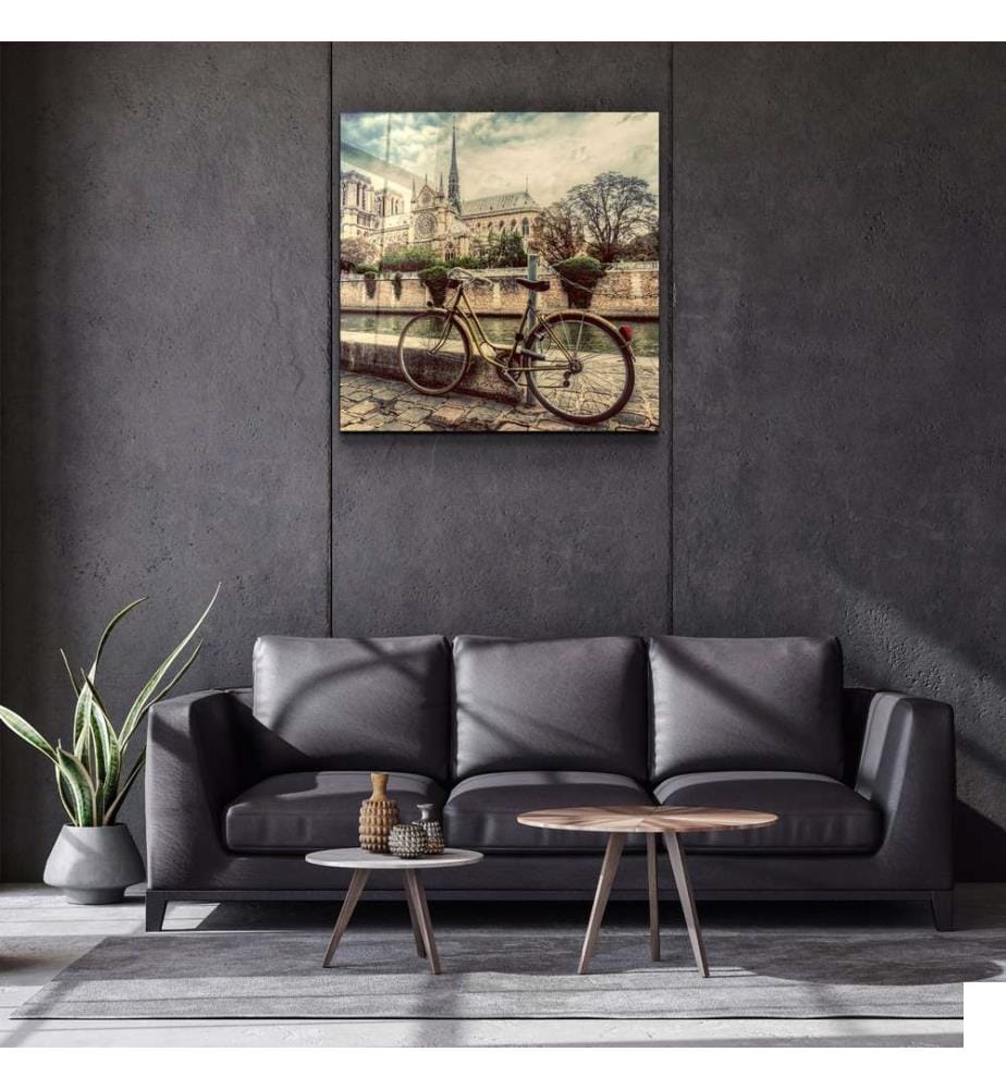 Peinture décorative sur verre trempé, multicolore, 100 % VERRE TREMPÉ