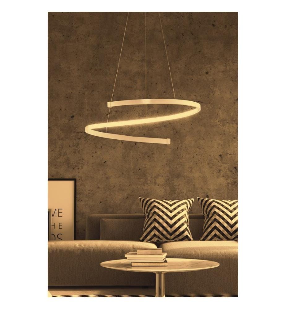 Lustre, blanc, corps en Aliminium