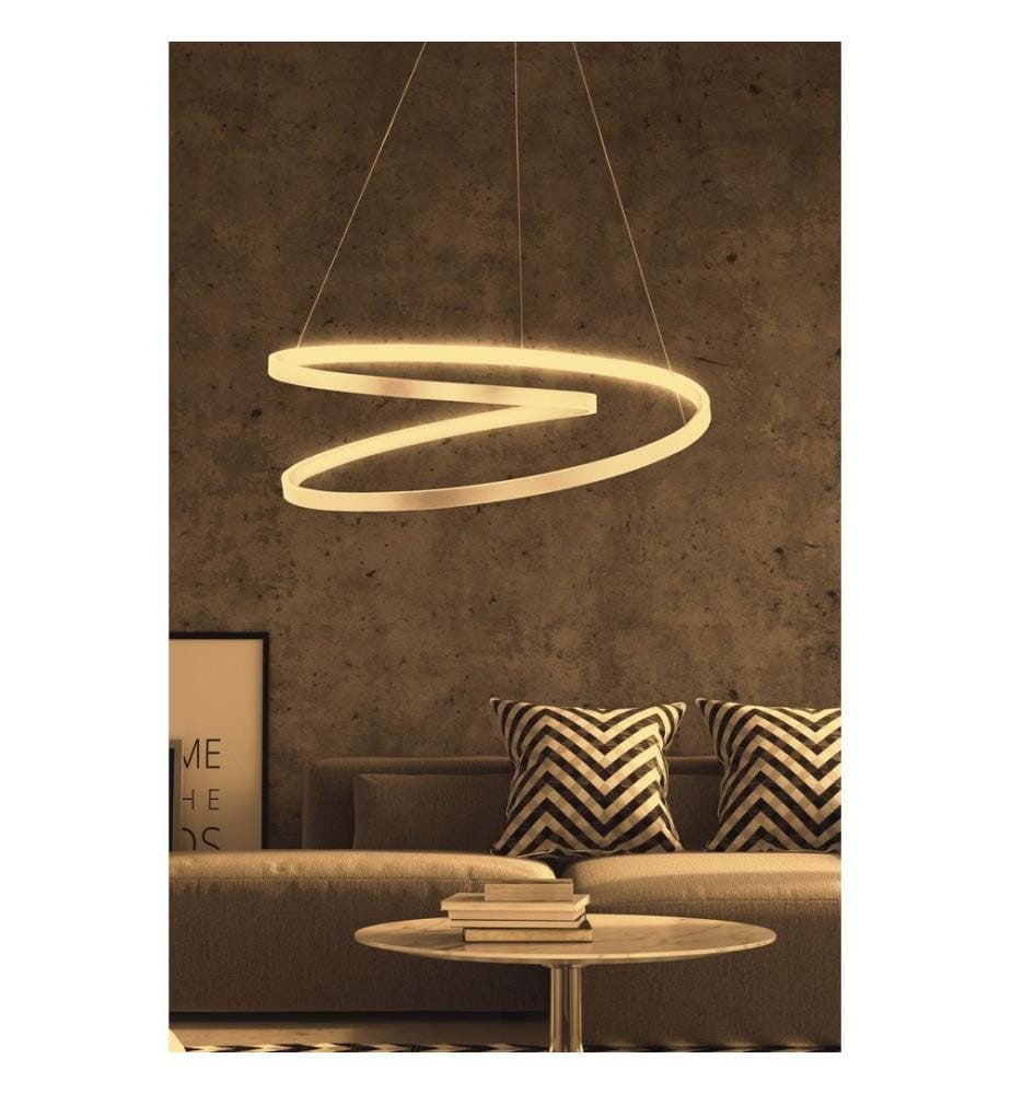 Lustre, blanc, corps en Aliminium