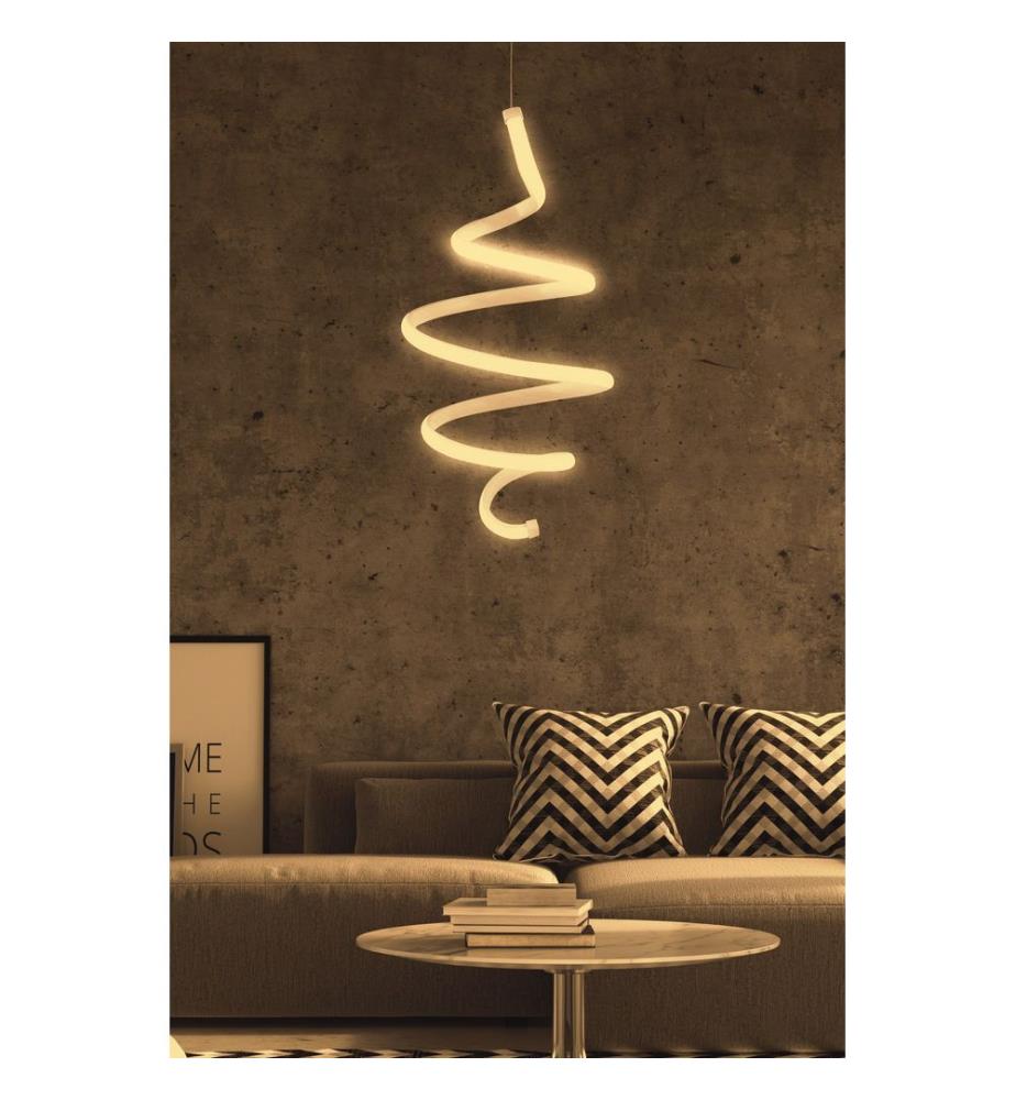 Lustre, blanc, corps en Aliminium