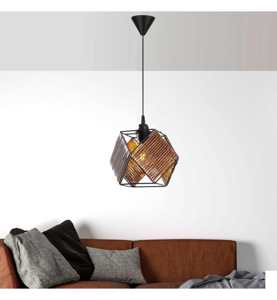Lustre, Antiquation, Corps en bois