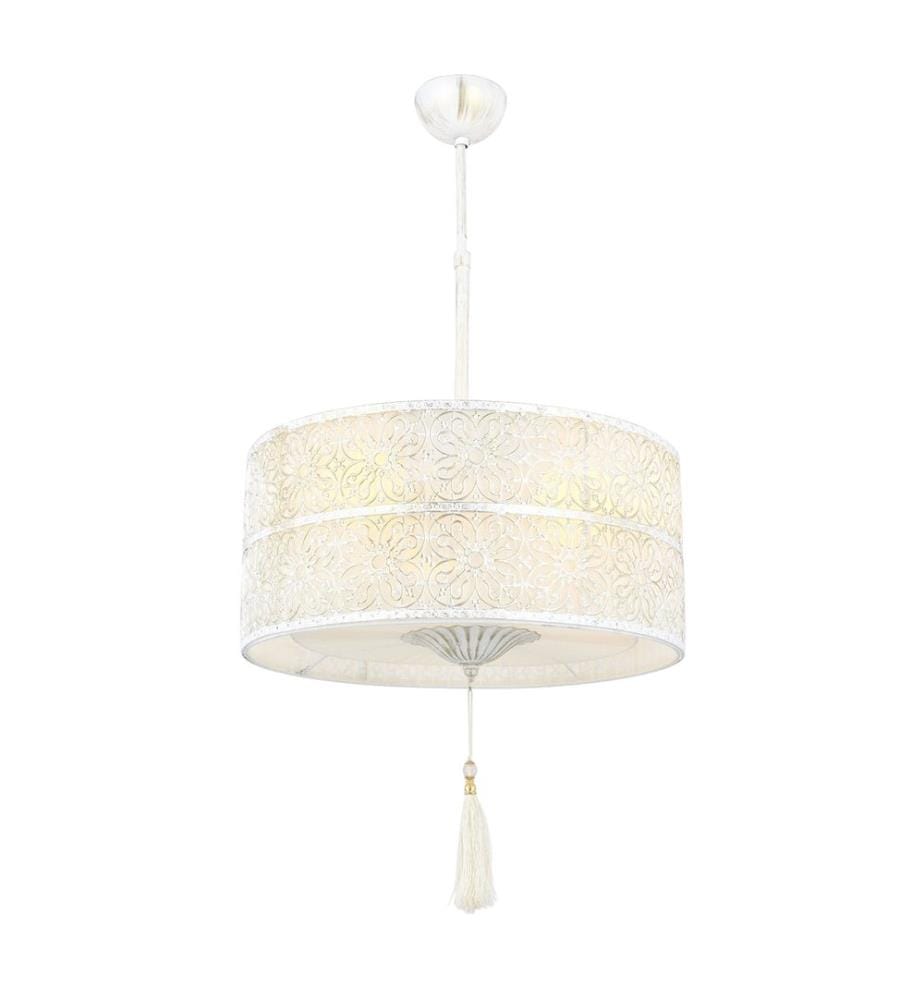 Lustre, Blanc, Corps en métal