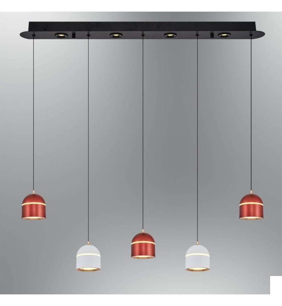 Lustre, blanc, brun, corps en polyester