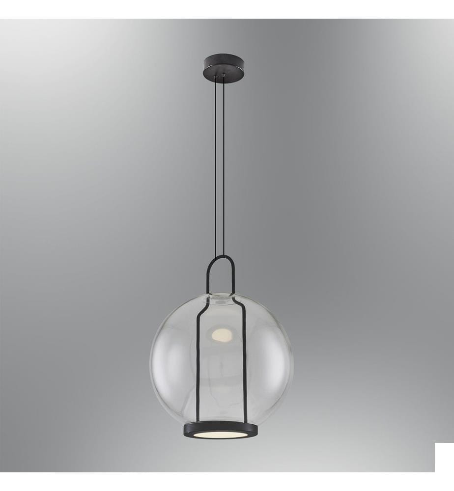 Lustre, Noir, Corps en métal