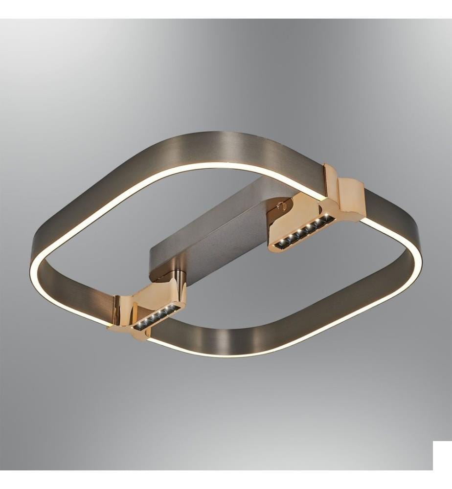 Lustre, Platine, Corps en métal / Capot Acrylic