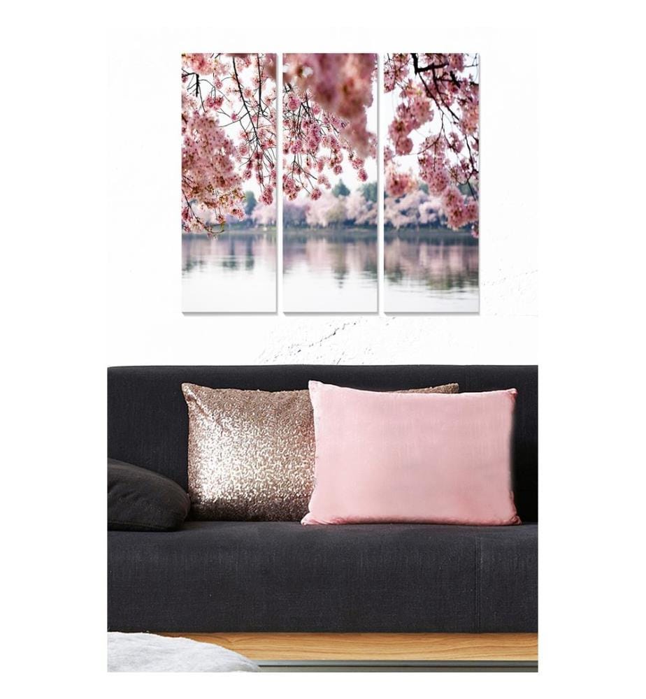 Peinture décorative en MDF, 3 pièces, multicolore, 100 % MDF