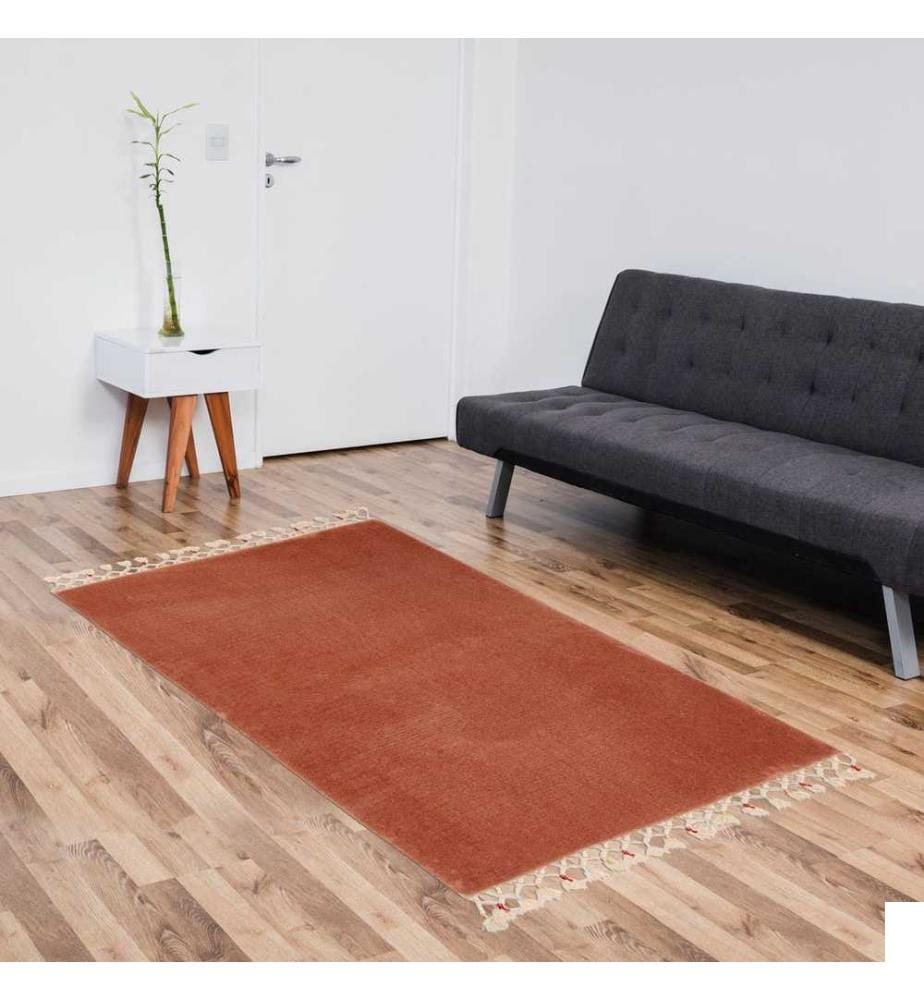 Tapis de bain, brun, 100% acrylique