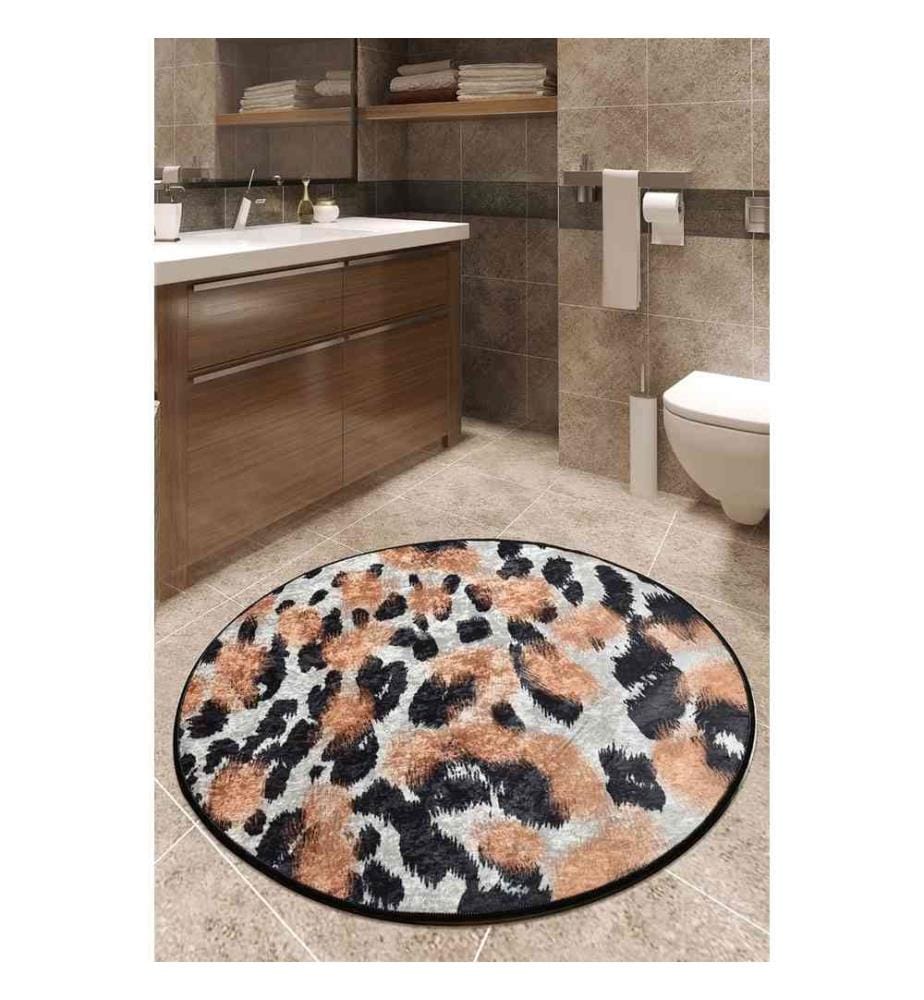 Tapis de bain, Multicolore, 100% Polyester, Antiallergique