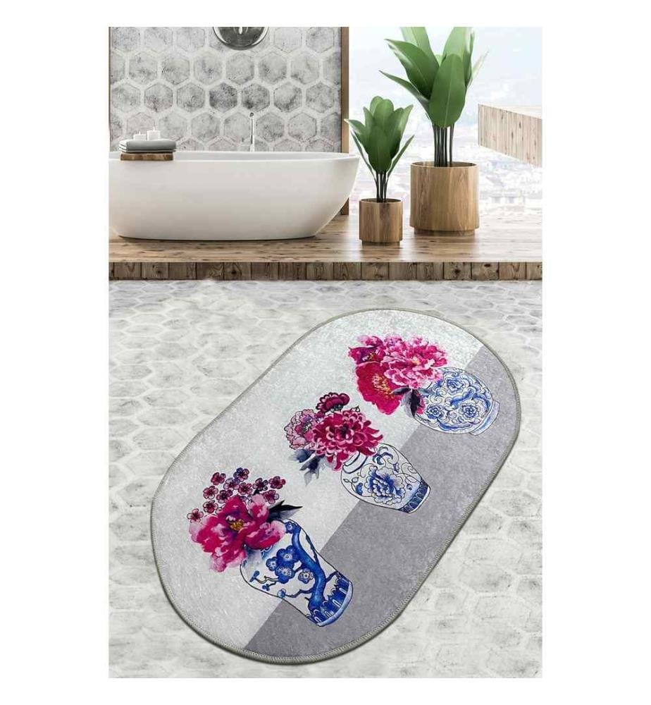 Tapis de bain, Multicolore, 100% Polyester