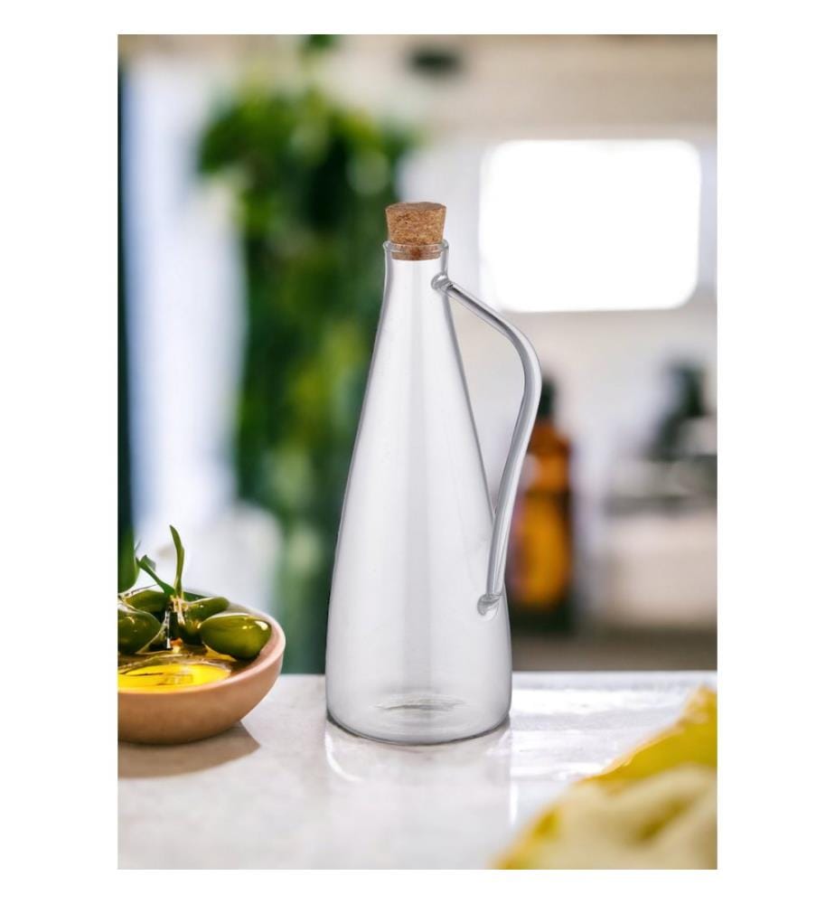 Distributeur d'huile, transparent, 100% verre