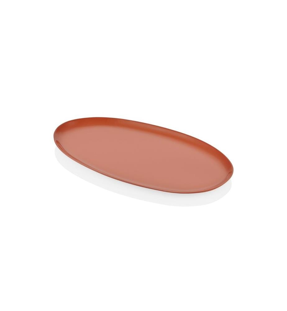 Plat, Terracota, 100% Porcelain