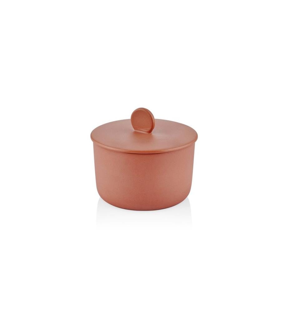 Sucrier, Terracota, 100% Porcelain
