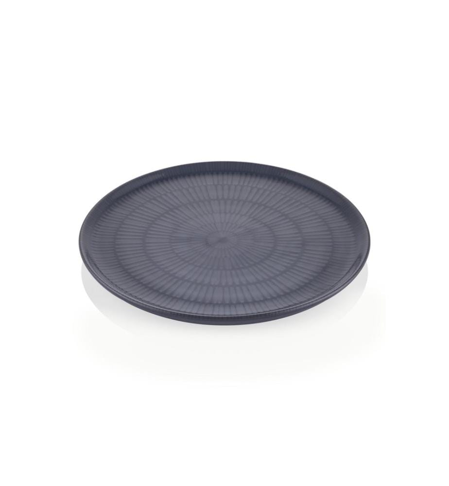 Assiette de service, Gris, 100% Ceramic