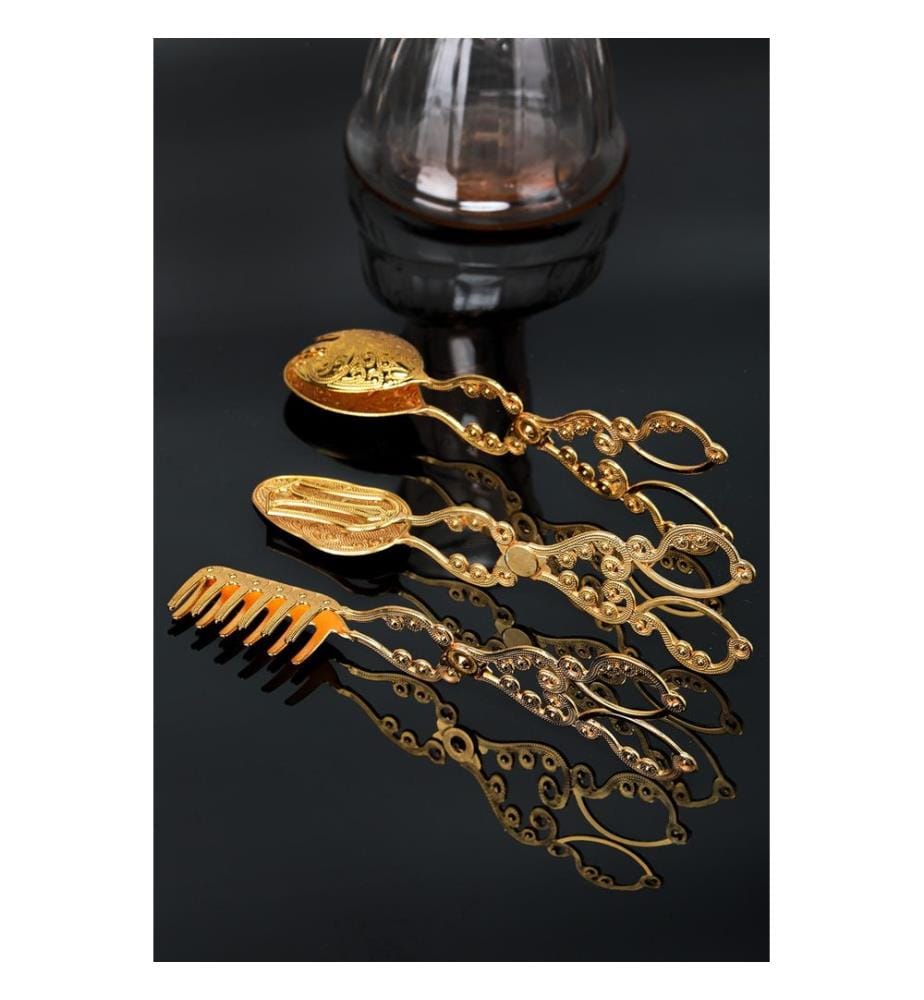 Or, Pinces De Cuisine, Zamak Metal