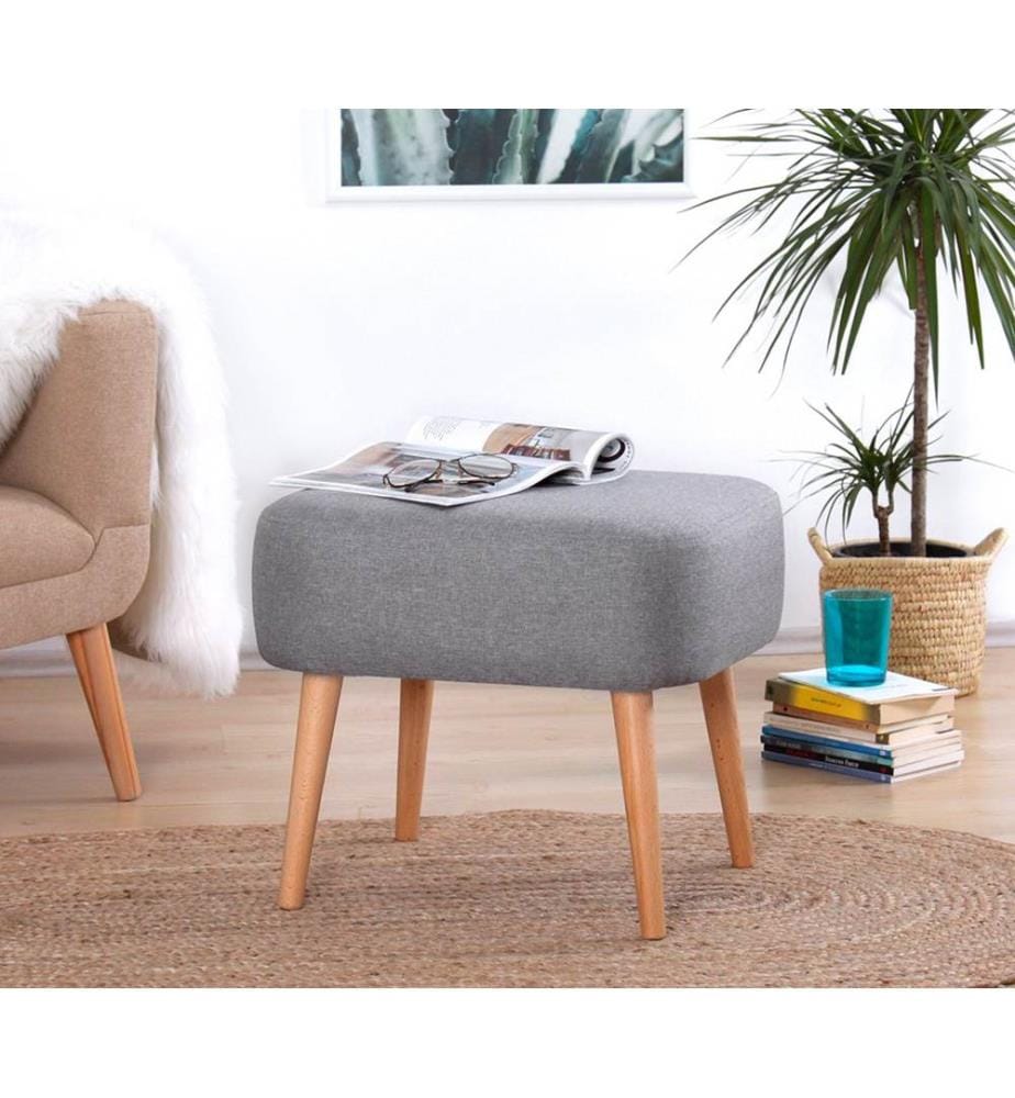 Gris, Sacs De Haricots Classiques, 50% De Coton , 50% De Linge