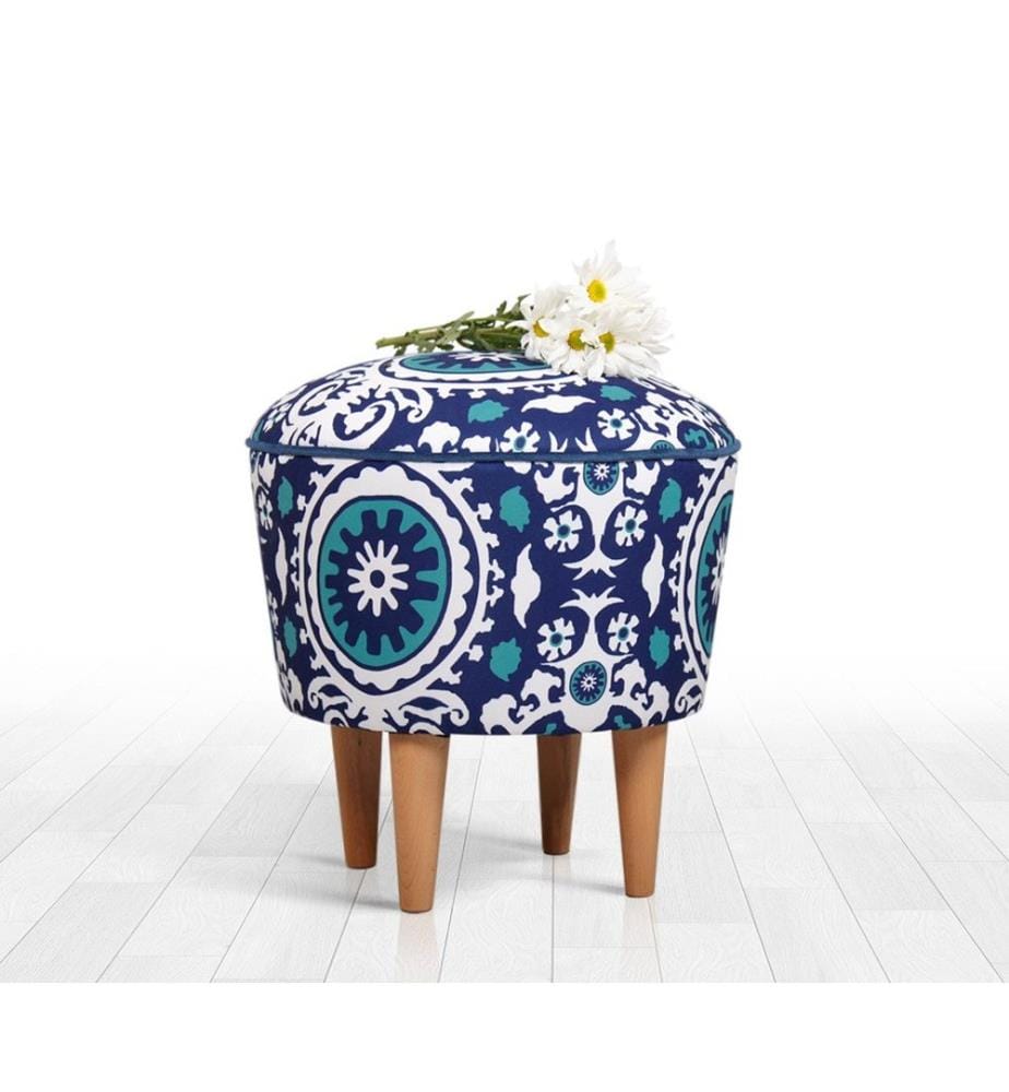 Bleu, Blanc, Sacs De Haricots Classiques, Microfibre
