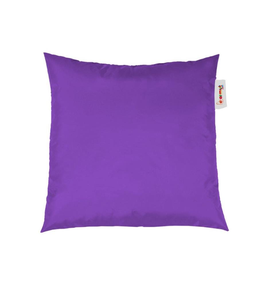 Coussin, violet, 100% High Density Styrofoam recyclé, tissu : 100% polyester