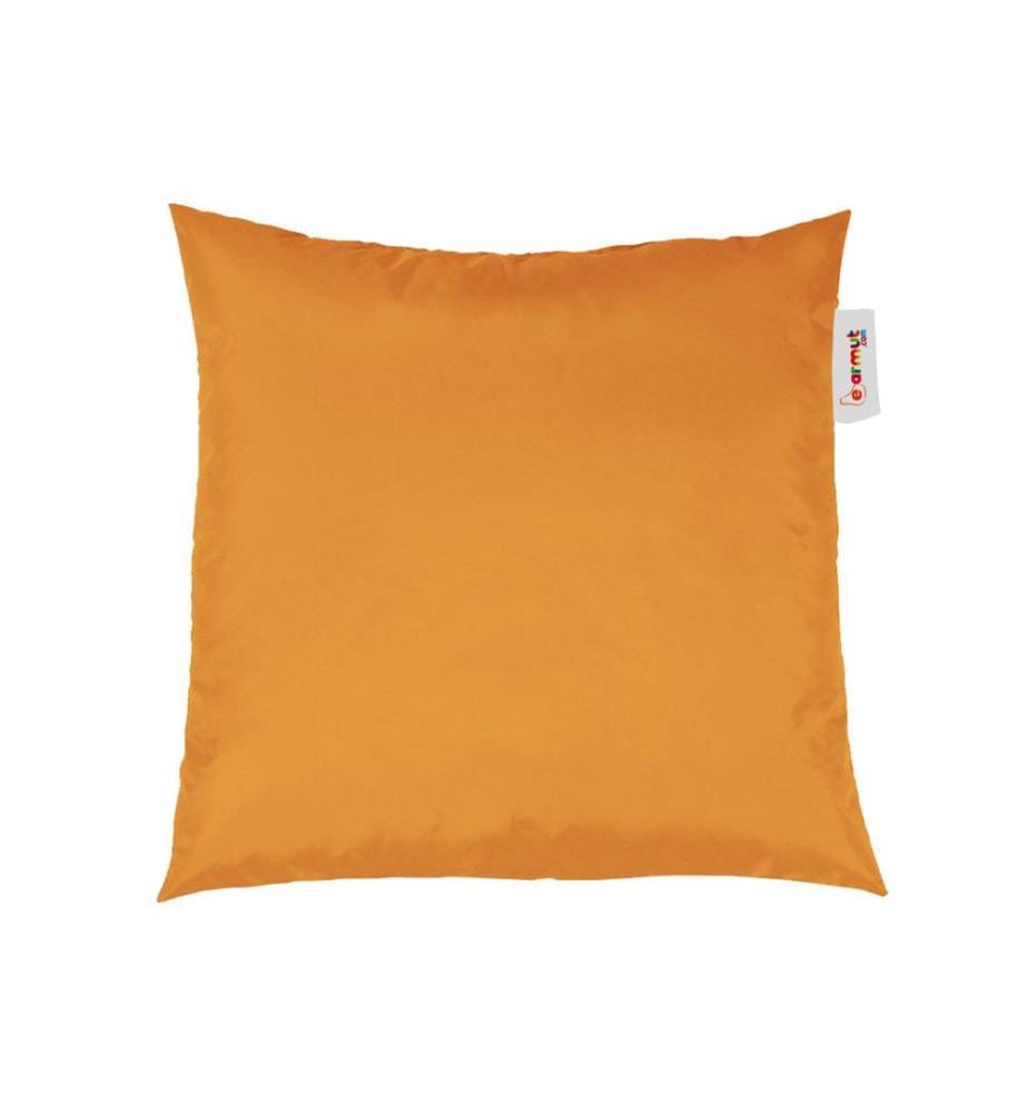 Coussin, orange, 100% High Density Styrofoam recyclé, tissu : 100% polyester