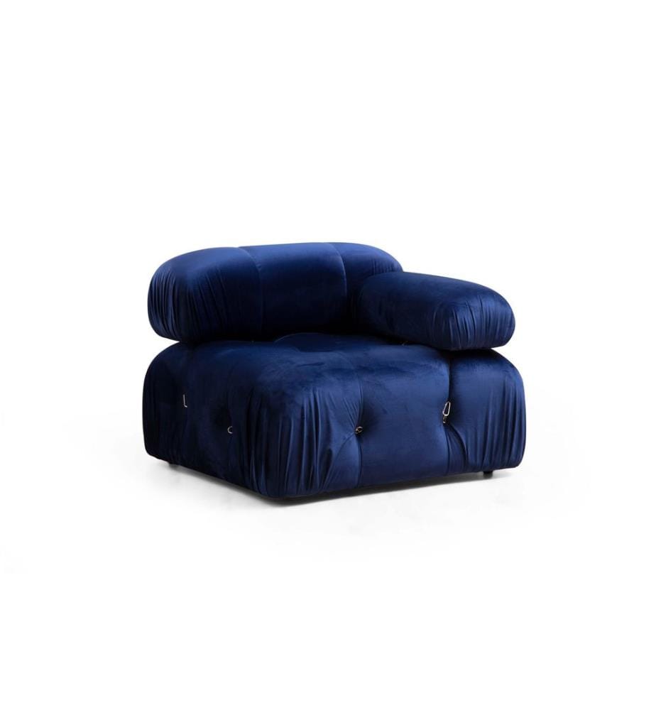 Bleu, Canapé Lit, Bois Cadre De Hêtre , Cartouche