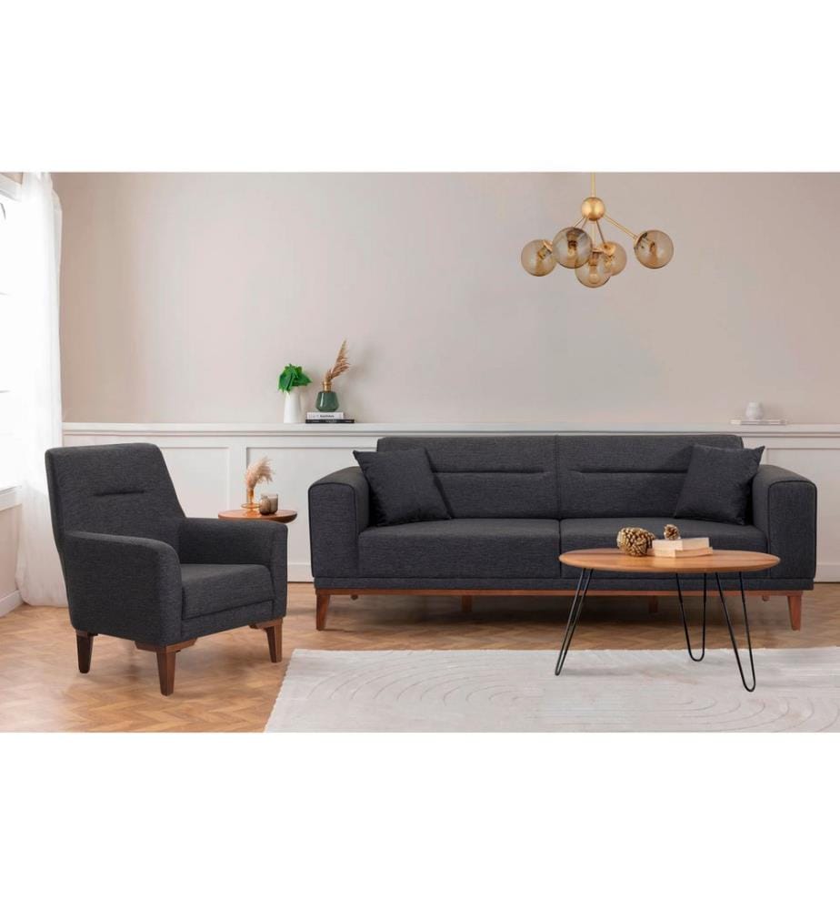 Anthracite, Canapé Lit,