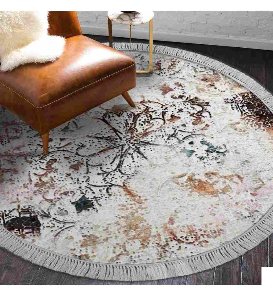 Tapis, 180 cm, , Multicolore, Polyester, 3 mm Hauteur de l'éponge