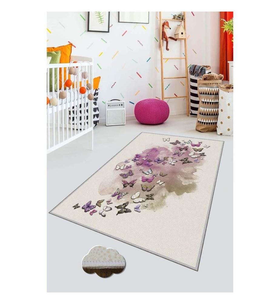 Tapis, Multicolore, 100% Polyester, 60 x 100 cm
