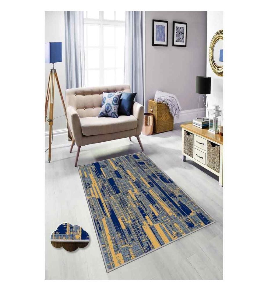 Tapis de salle, Multicolore, 100% Polyester, 100 x 150 cm
