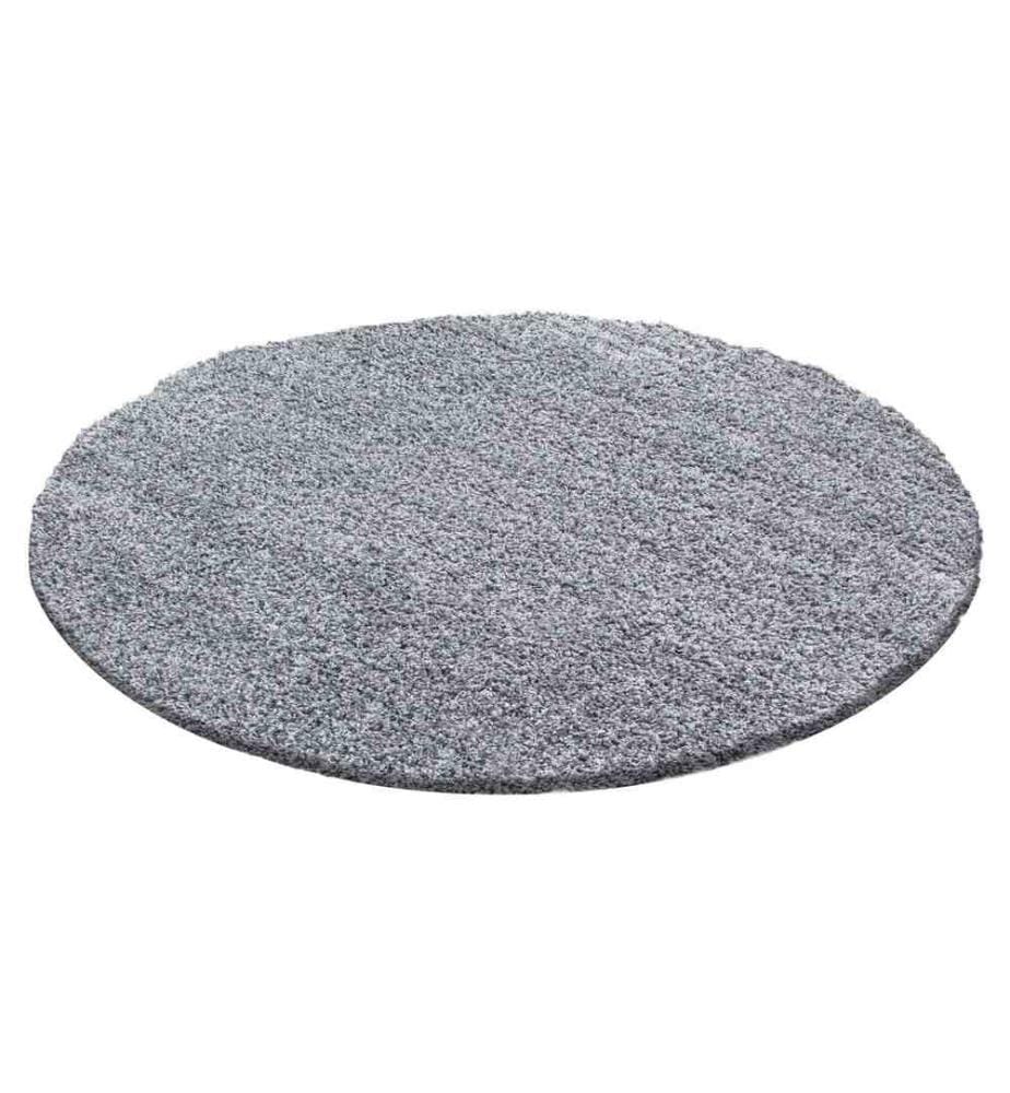 Tapis, gris clair, 100% polypropylène, 80 x 80 cm