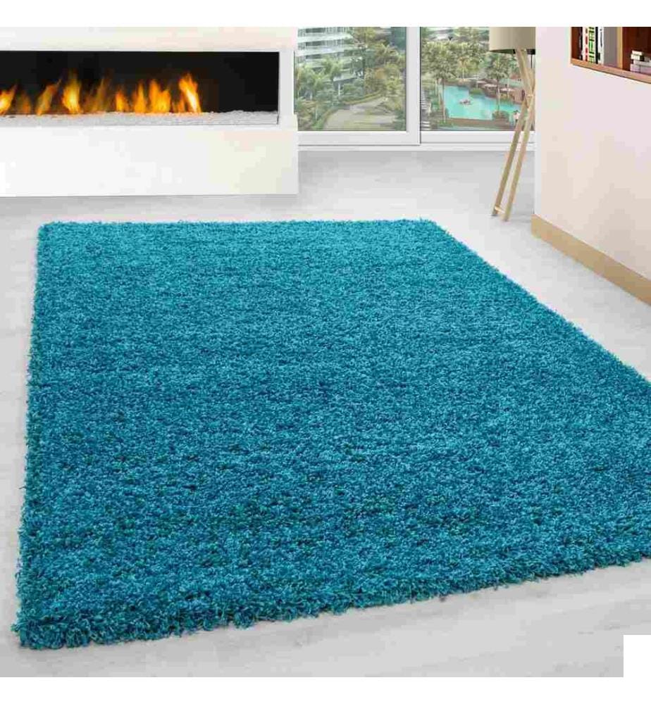 Tapis, Turquoise, 100% polypropylène, 120 x 170 cm