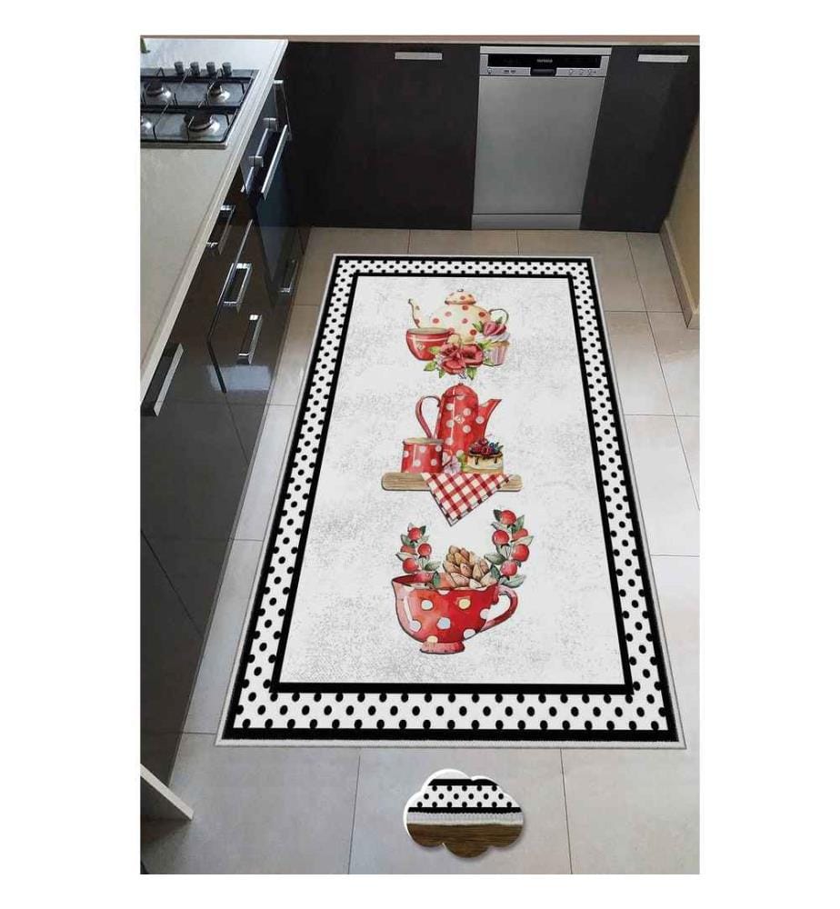 Tapis, 60 x 100, , Multicolore, Polyester, 850 gr-m²,