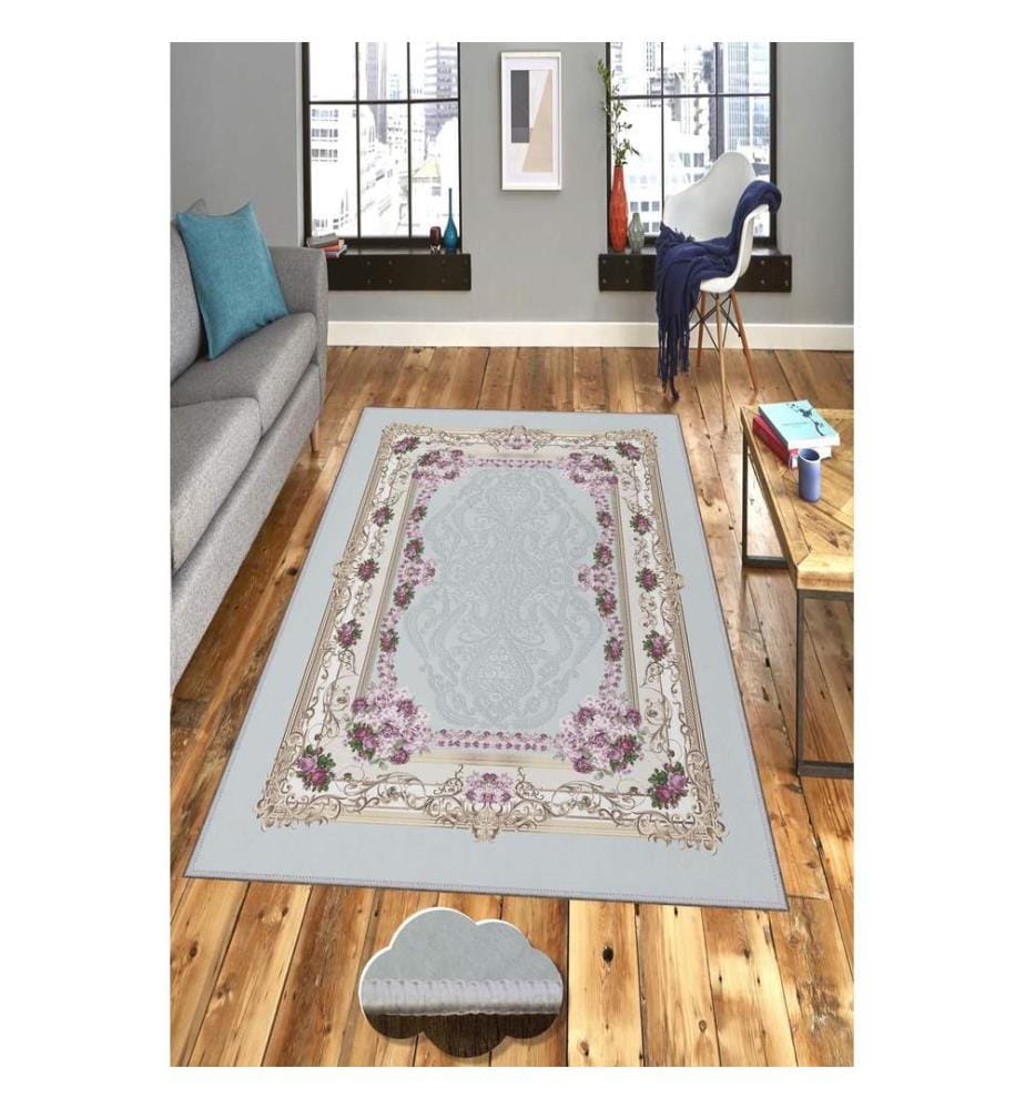 Tapis, multicolore, 100% polyester, 50 x 80 cm