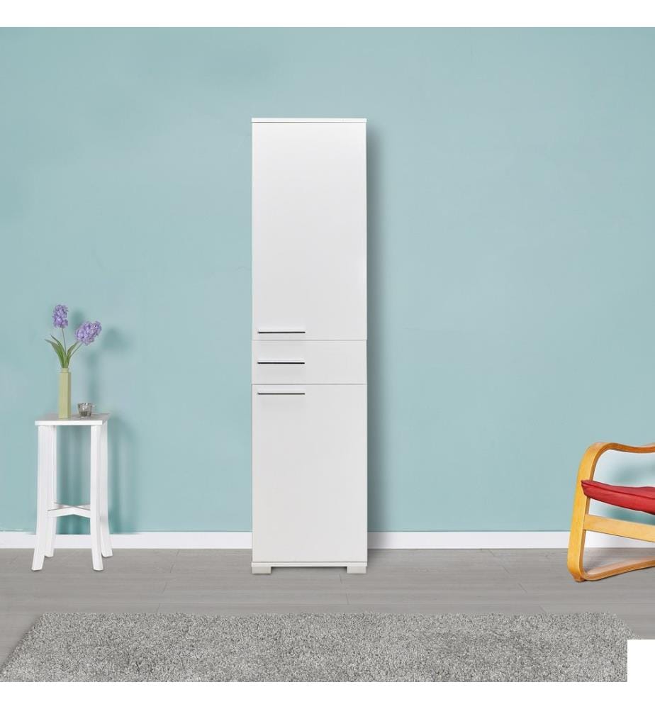 Blanc, Armoires À Chaussures, 187X45X40 cm, Plaque De Particules Enrobée De Mélamine