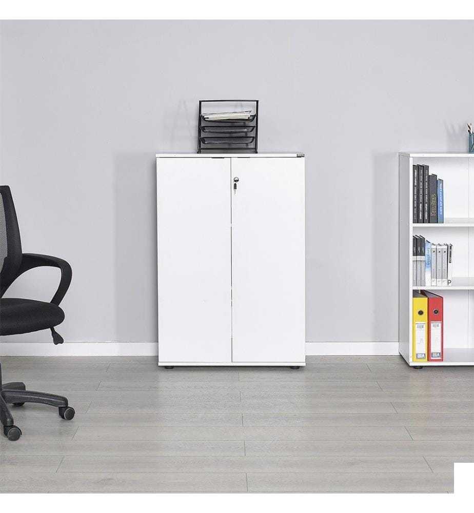 Etagère, blanc diamant, panneau de particules mélaminé