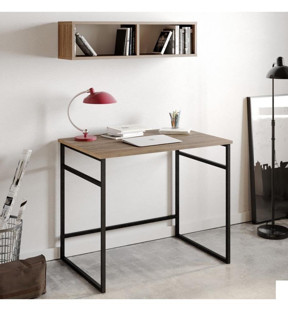 Couleur Noix, Noir, Tables Basses, 75X90X60 cm, Assiette De Particules Enrobée De Mélamine