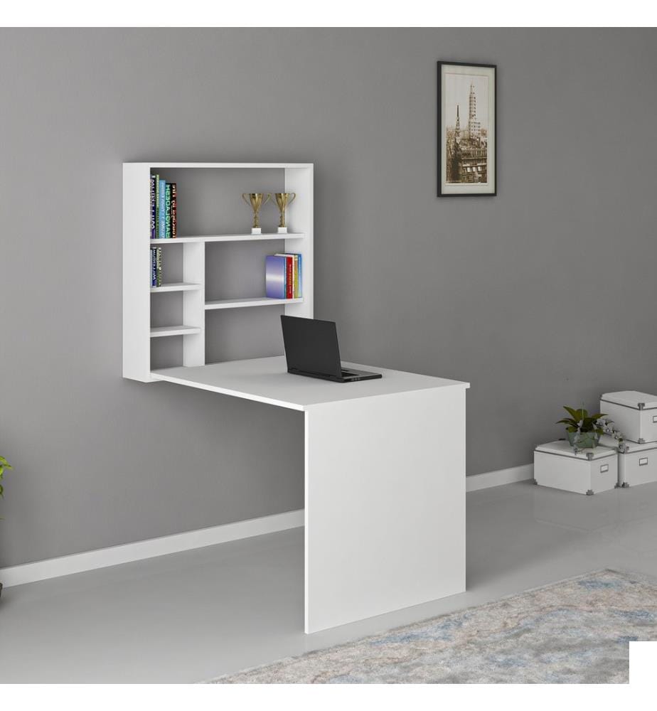 Blanc, Tables Basses, 80,2X59X16 cm, Plaque De Particules À Couvert À En Mélamine