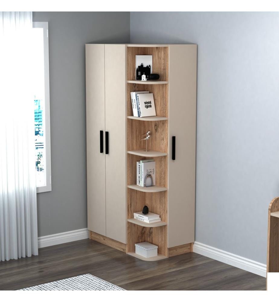 Armoire, Pin Atlantique, Beige, Panneau de particules mélaminé