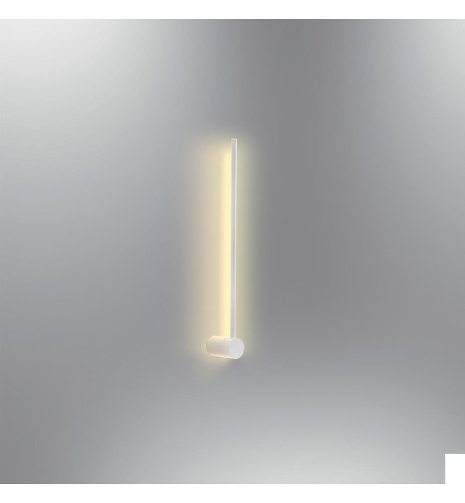 Lampe murale, blanche, corps en métal
