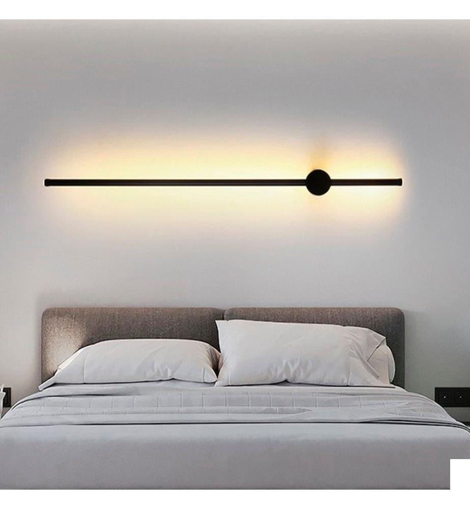 Lampe murale, Black, Metal Body
