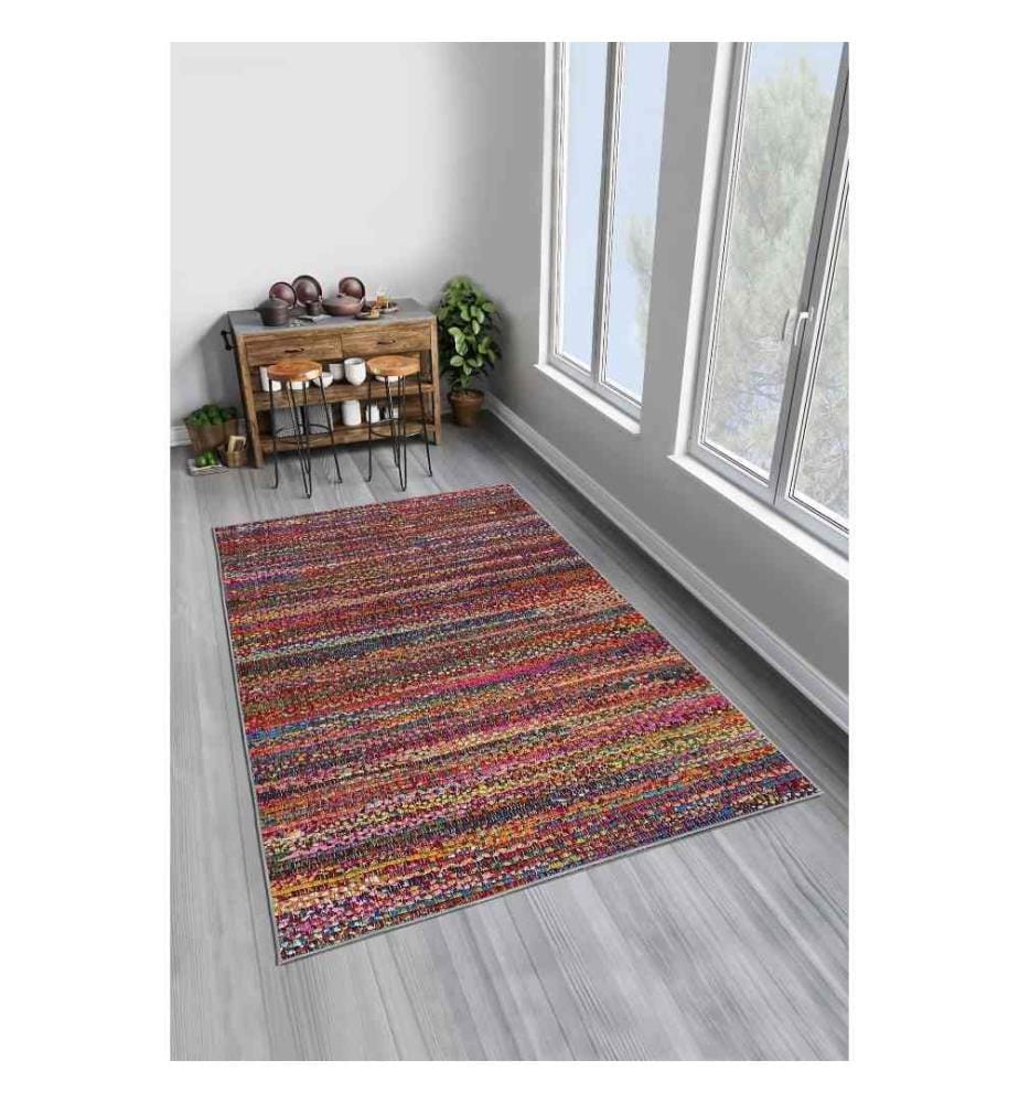 Tapis, 60 x 100, , Multicolore, Polyester, 850 gr-m²,