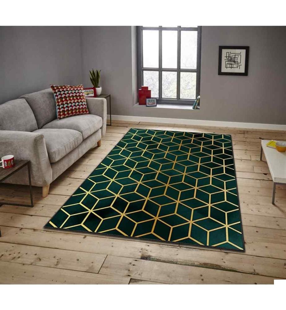 Tapis, 100 x 180, , Multicolore, Polyester, 740 G-m²,