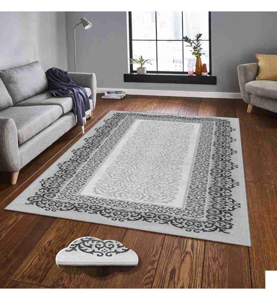 Tapis, 80 x 120, , Multicolore, Polyester, 1 mm de hauteur de poil