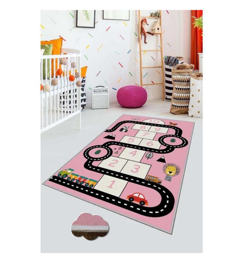 Tapis, 60 x 100, , Multicolore, Polyester, 850 gr-m²,