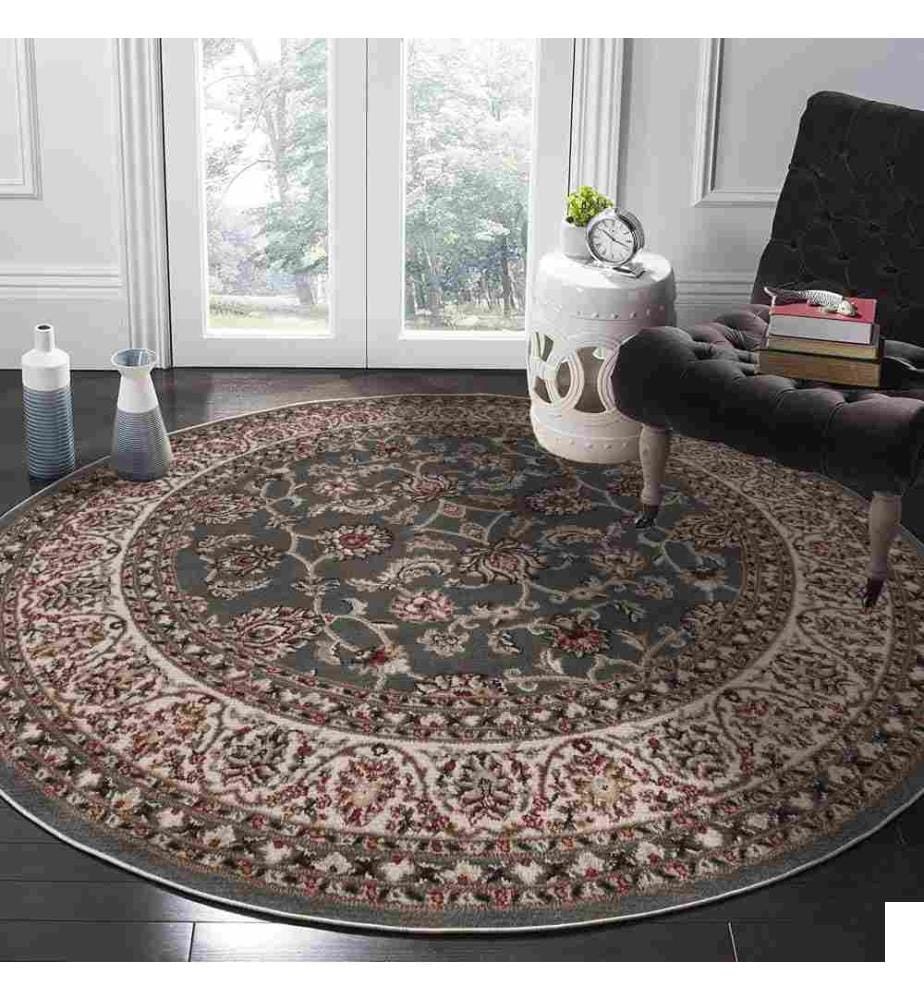 Tapis, 100 x 100, , Vert, 70% Coton - 30% Polyester, Semelle en coton