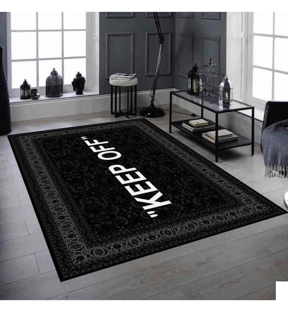 Tapis, 80 x 200, , Noir, 70% Coton - 30% Polyester, 1435 gr-m²,